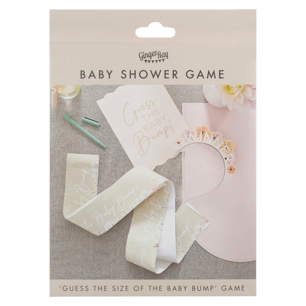 Decoration - FLB-111 - Guess the Baby Bump Baby Shower Game - Guess the Baby Bump Baby Shower Game - Whistlefish
