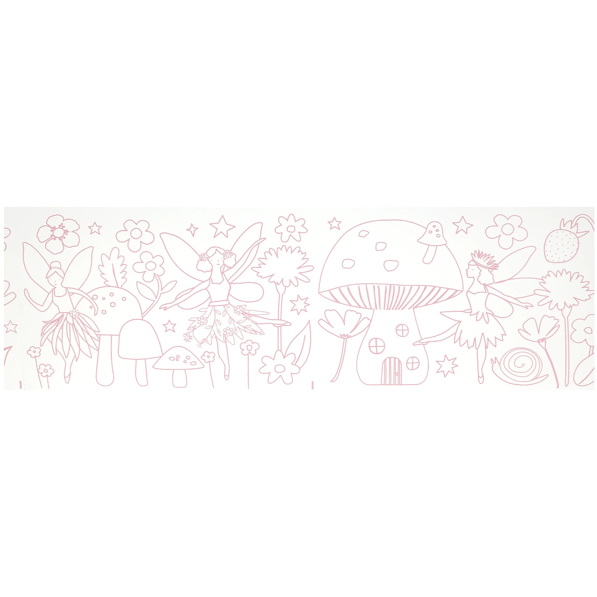Colouring Roll-286620 - Fairy Colouring Roll-Meri Meri