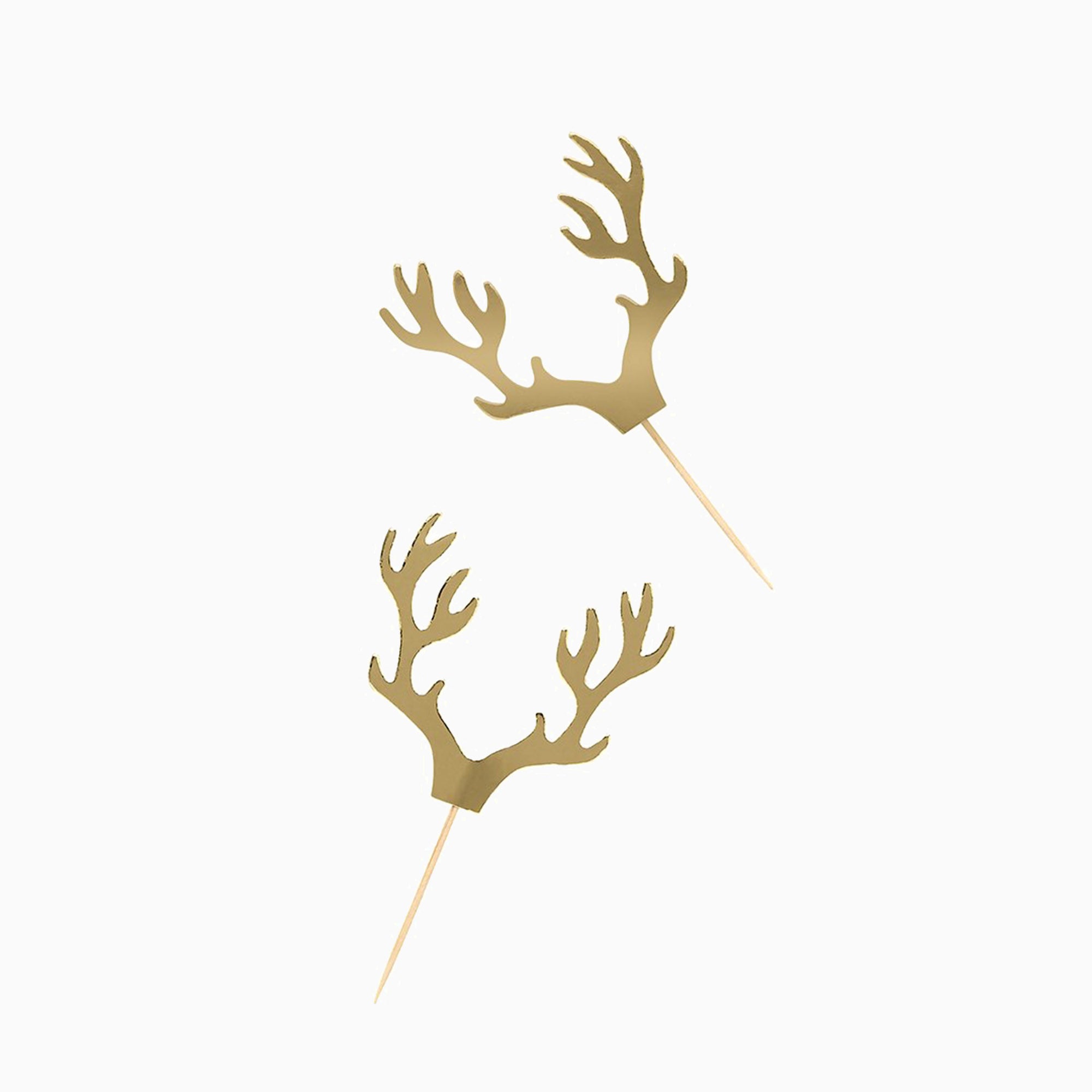 Food Picks-HBRC111 - Antler Food Picks-Hootyballoo