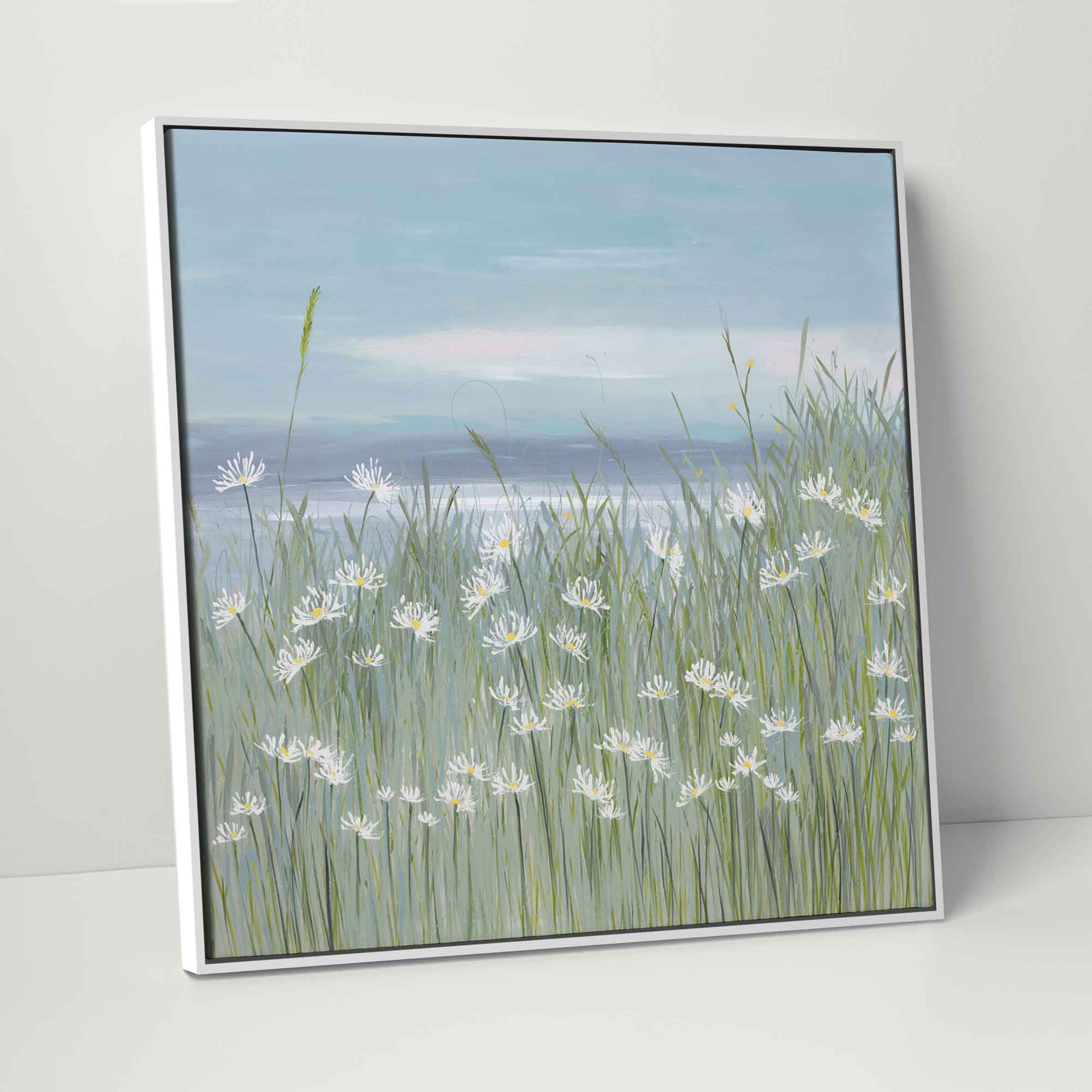 Canvas-LTC002F - Daisy Daisy Framed Canvas-Whistlefish