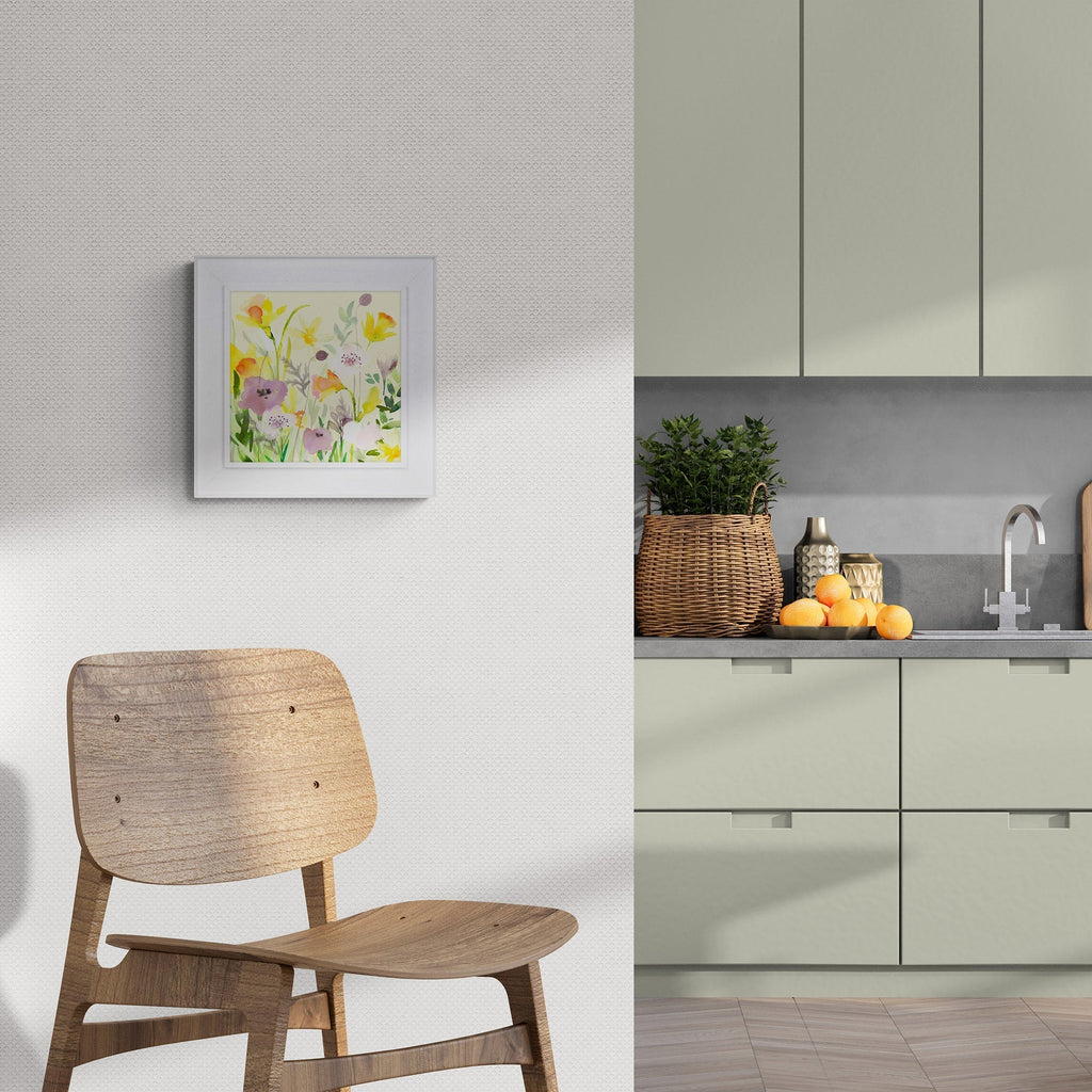 Framed Canvas - WFC109F - Purple Crocus Med Canvas Framed - Purple Crocus - Whistlefish