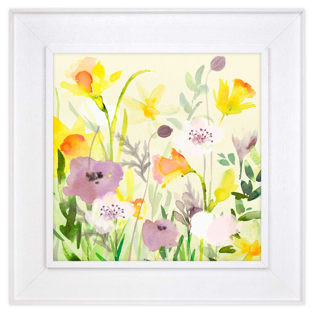 Framed Canvas - WFC109F - Purple Crocus Med Canvas Framed - Purple Crocus - Whistlefish