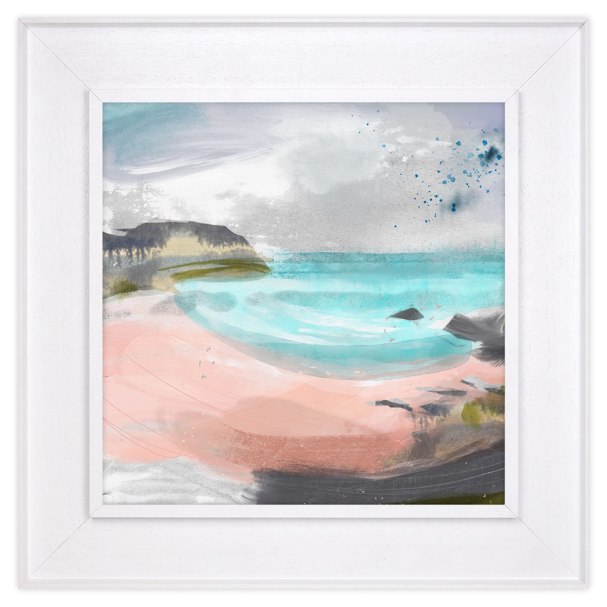 Canvas - WFC120F - Treyarnon Tray Framed Canvas - Treyarnon Tray Frame Canvas - Whistlefish