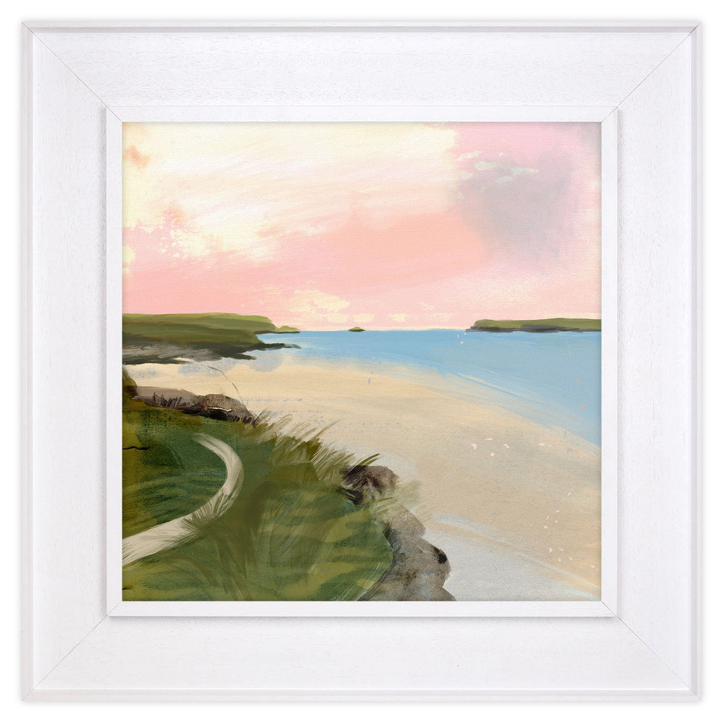 Canvas - WFC121F - Camel Estuary Tray Framed Canvas - Camel Estuary Tray Frame Canvas - Whistlefish