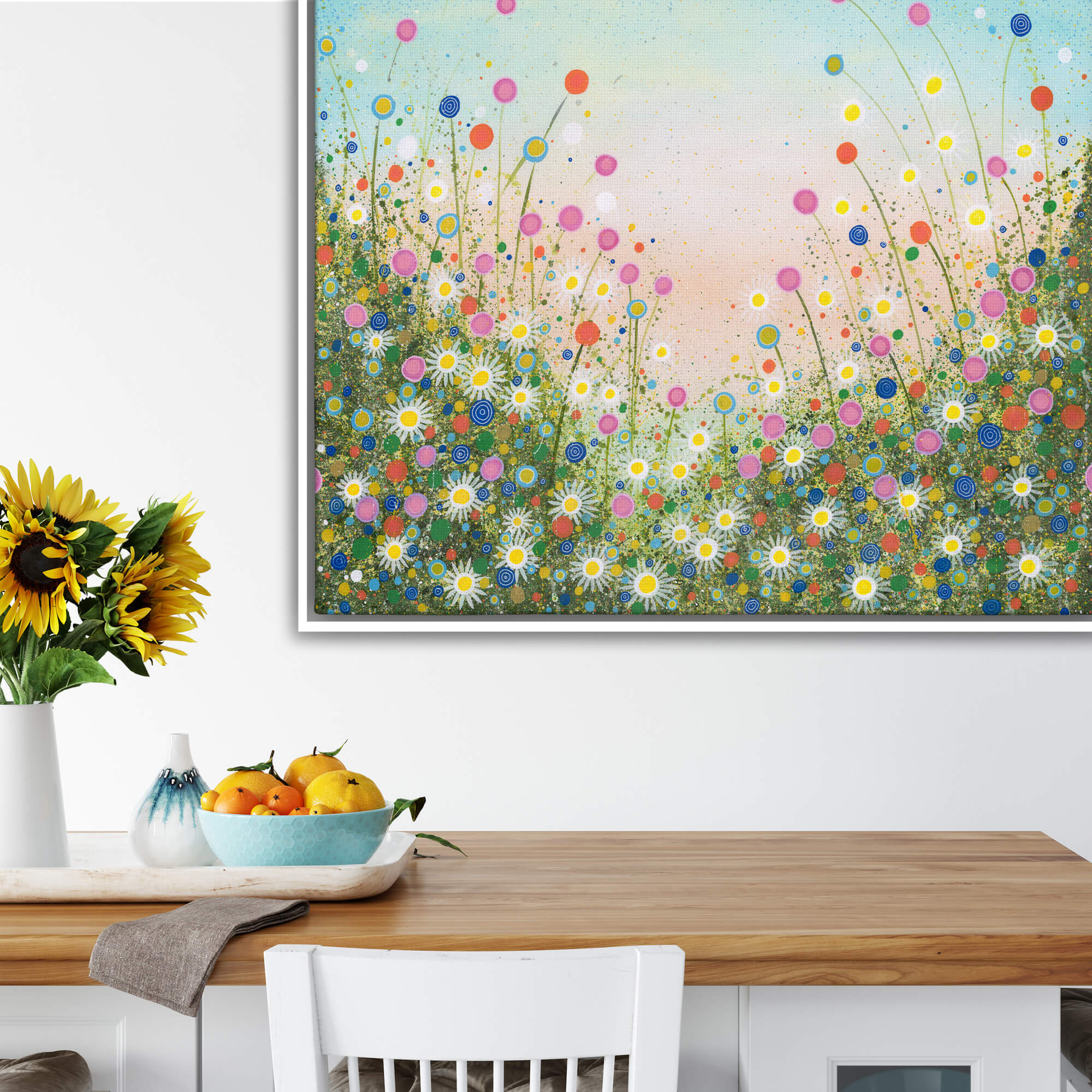 Canvas-WFC89F - Star Gazers Framed Canvas-Whistlefish