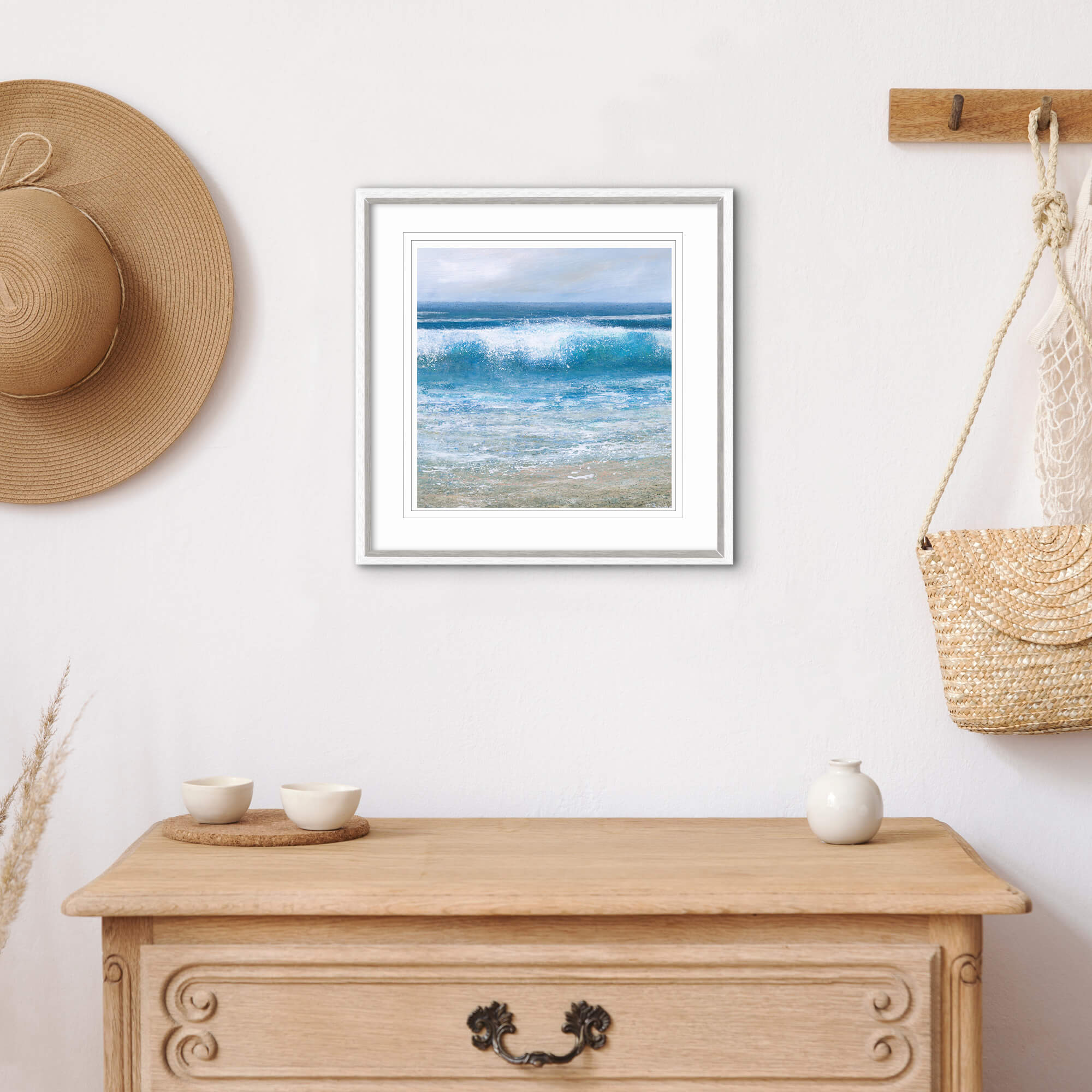 Framed Print-CBO03F - The Wave Framed Print-Whistlefish