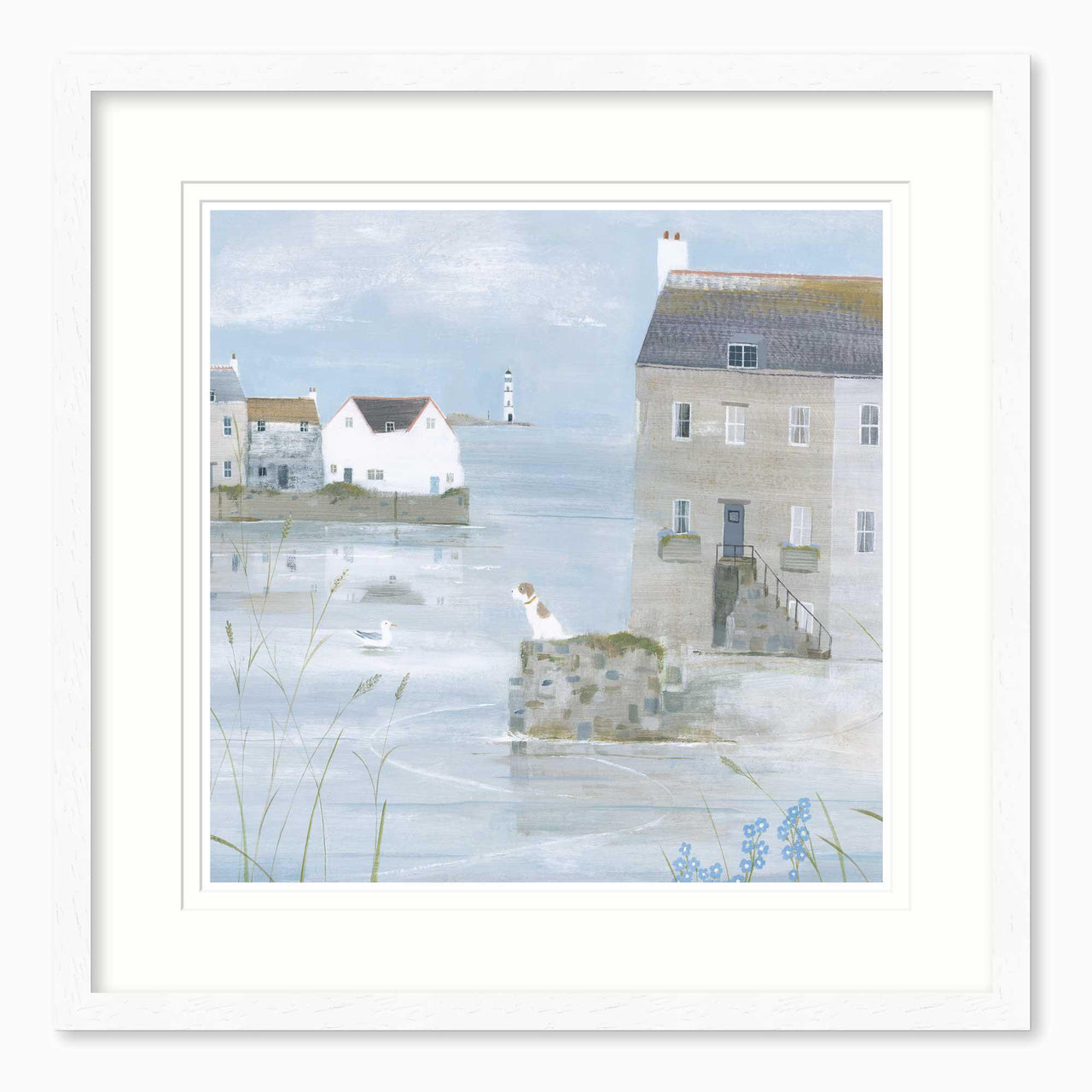 Framed Print-HC315F - Forget Me Not Framed Print-Hannah Cole