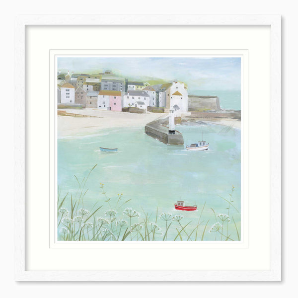 Framed Print-HC317F - Kitty's Corner Framed Print-Hannah Cole