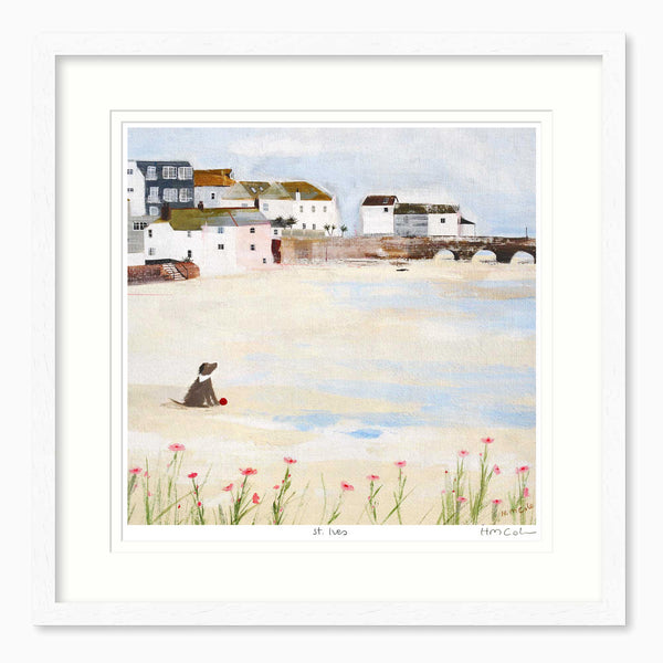 Framed Print-HC326F - St Ives Framed Print-Hannah Cole