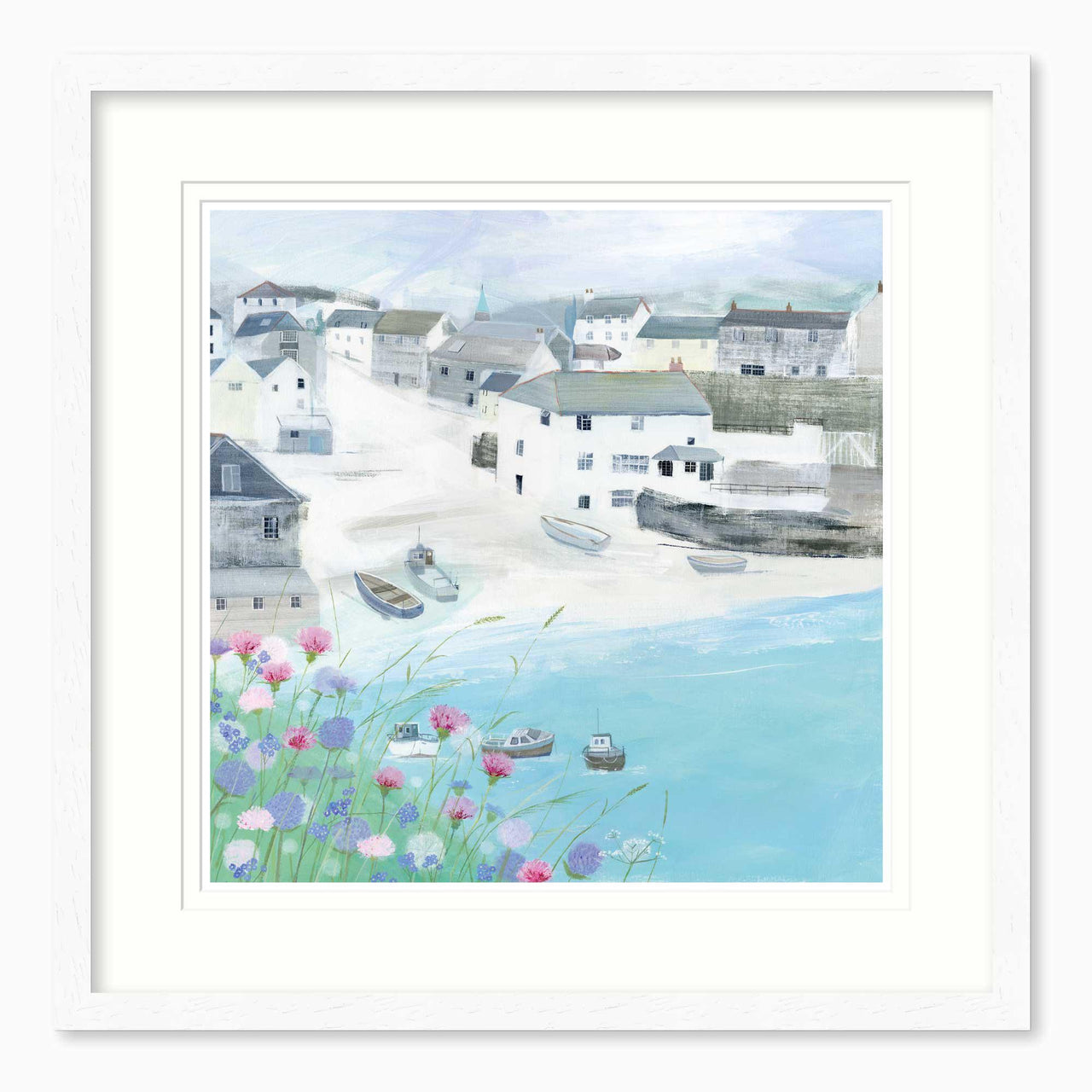 Framed Print-HC330F - Little Harbour Framed Print-Hannah Cole