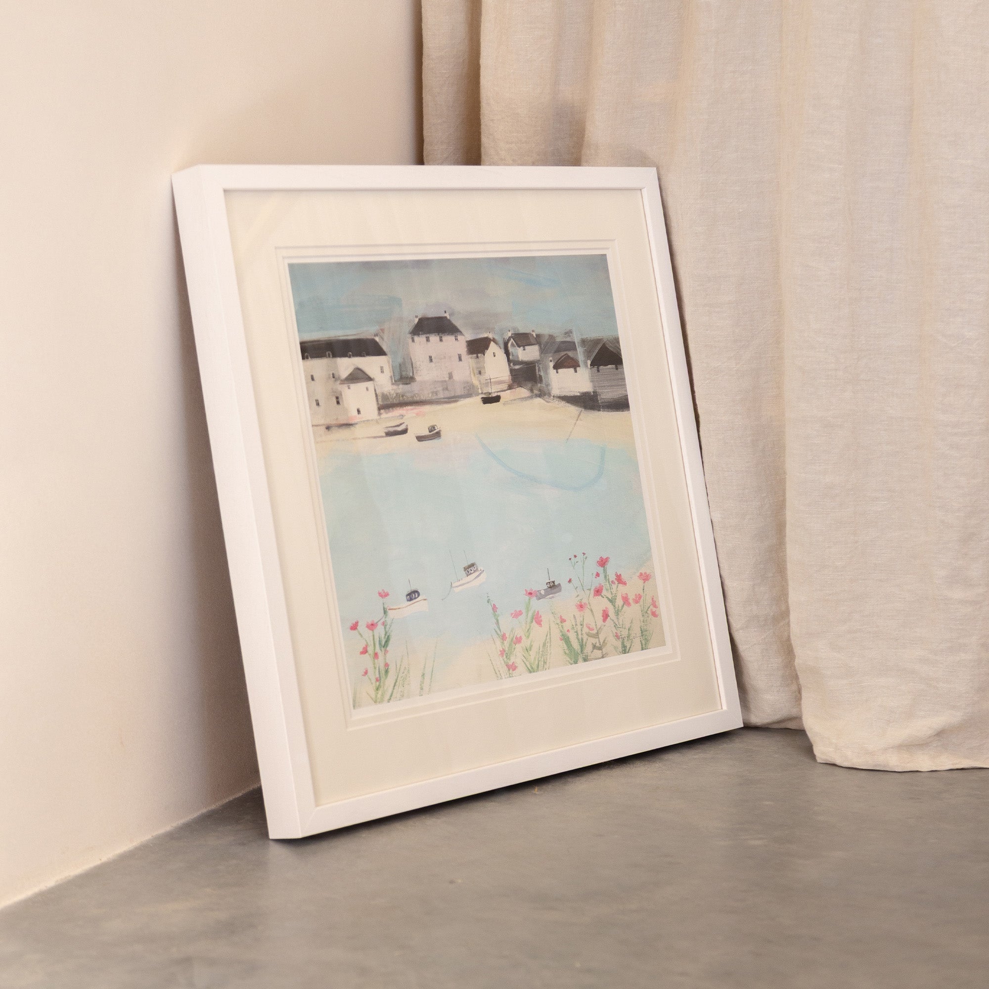 Framed Print-HC331F - Bobbing Along Framed Print-Hannah Cole