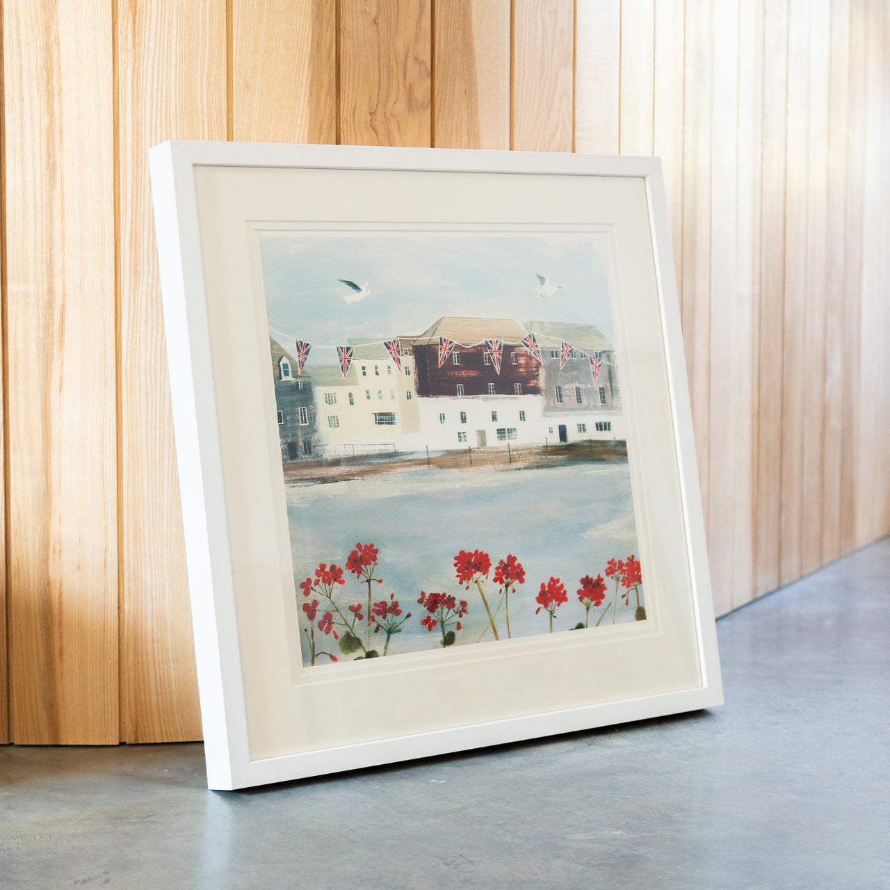 Framed Print-HC334F - Padstow Harbour Framed Print-Hannah Cole