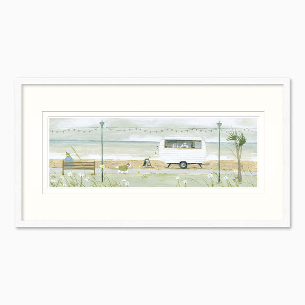Framed Print-HC346F - Takeaway Coffee Framed Print-Hannah Cole
