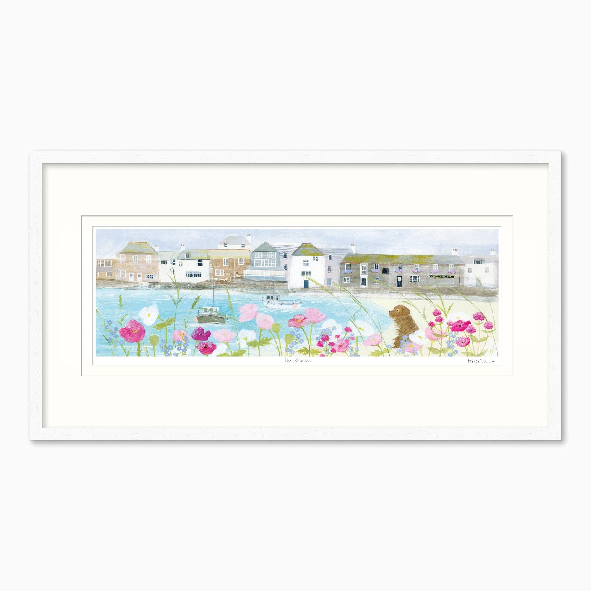 Framed Print-HC351F - The Ship Inn Framed Print-Hannah Cole