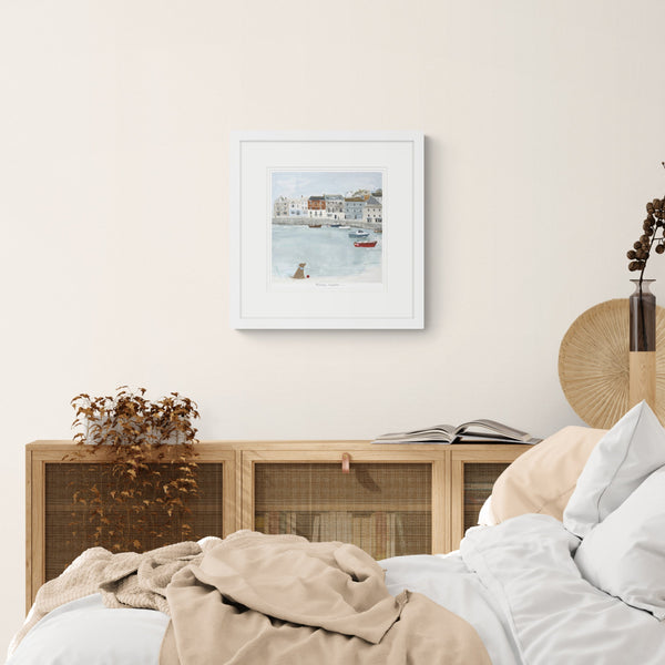 Framed Print - HC74F - Padstow Harbour Boats Small Framed Print - Padstow Harbour Boats Small Framed Print - Whistlefish