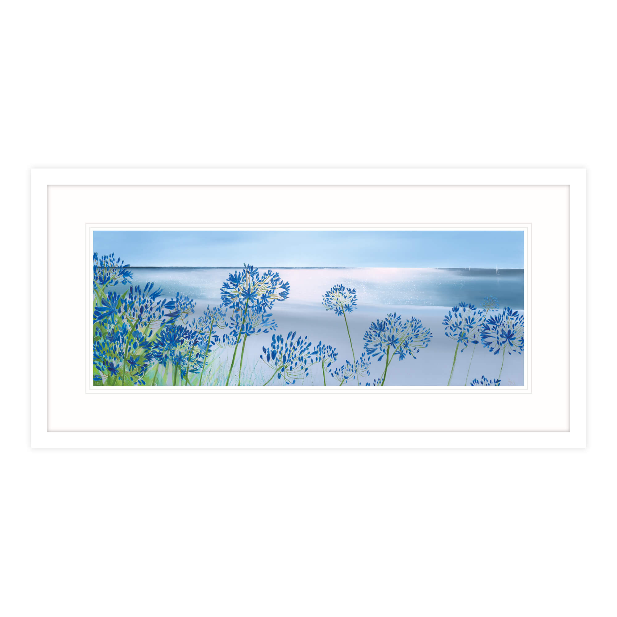 Framed Print-IC193F - Moody Blues Large Framed Print-Whistlefish