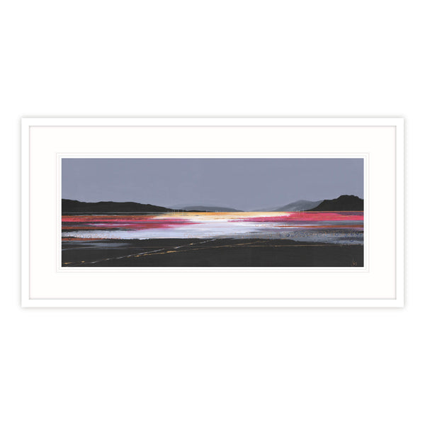 Framed Print-IC214F - Salcombe Harbour Quiet Night Framed Print-Whistlefish