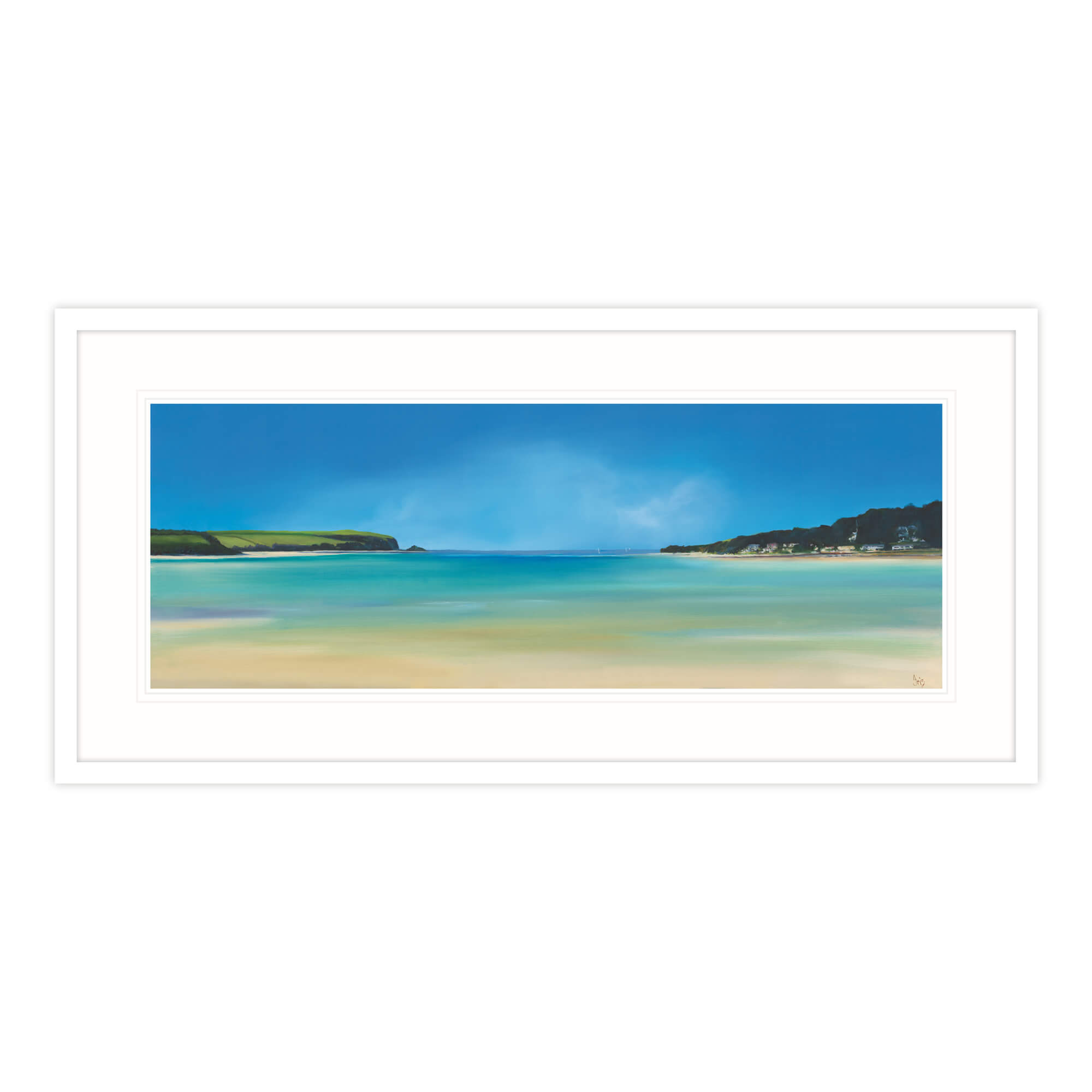 Framed Print-IC226F - Incoming Tide Framed Print-Whistlefish