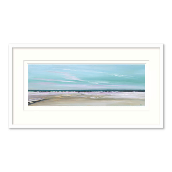 Framed Print-IC270F - Summer Surf Framed Print-Whistlefish