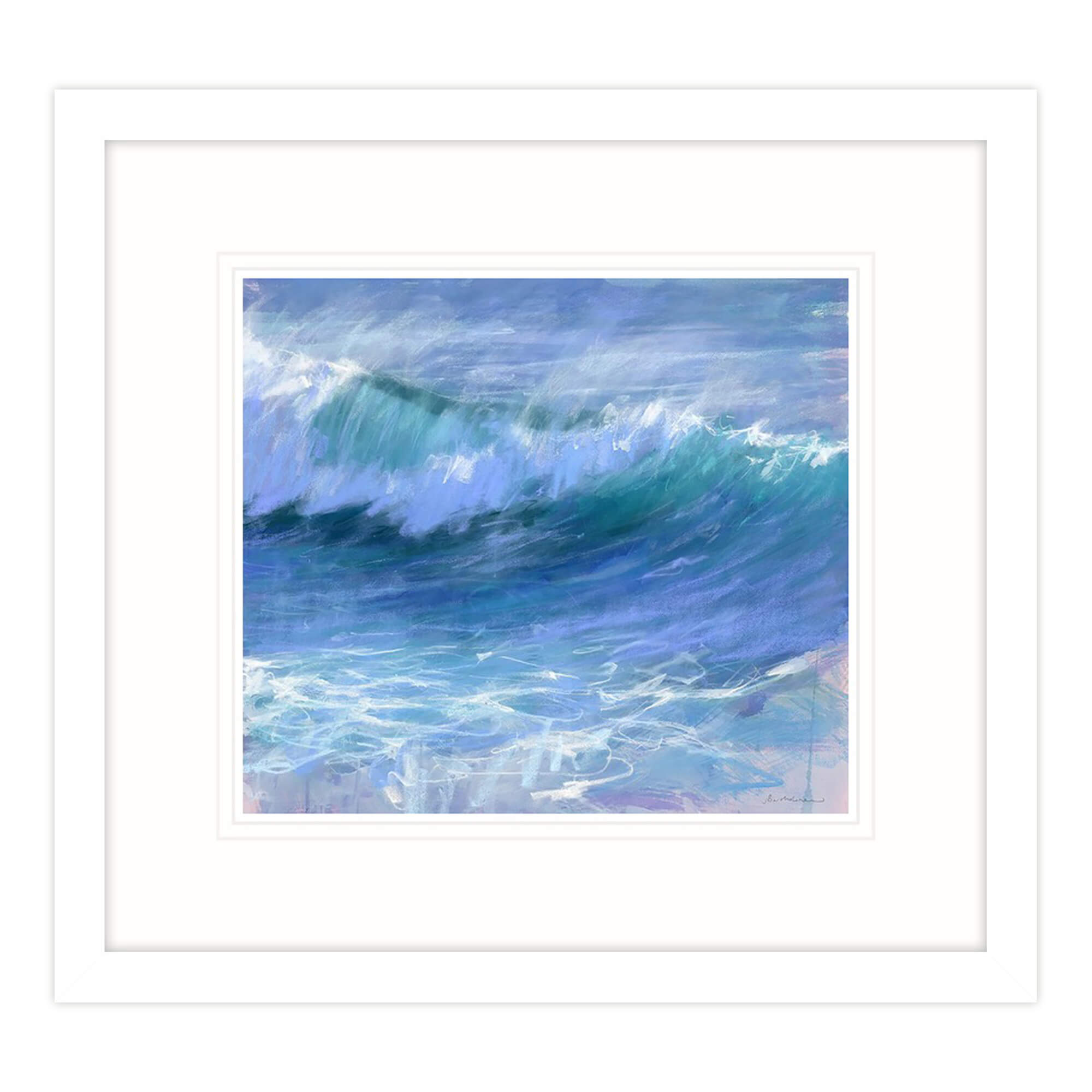 Framed Print-BART117F - Summer Breaker Framed Print-Whistlefish