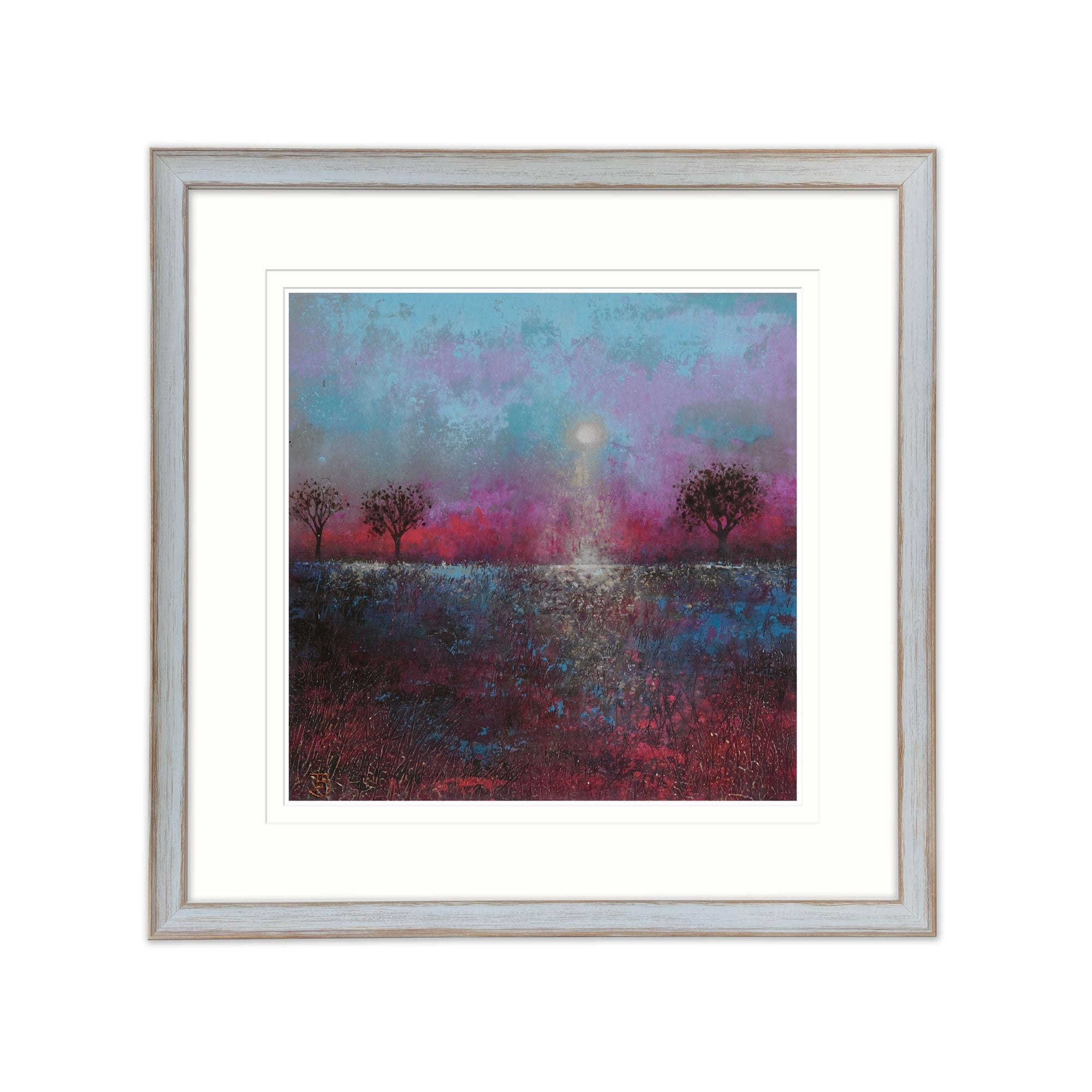 Framed Print-JS32F - Moon Shimmer Med framed print-Whistlefish