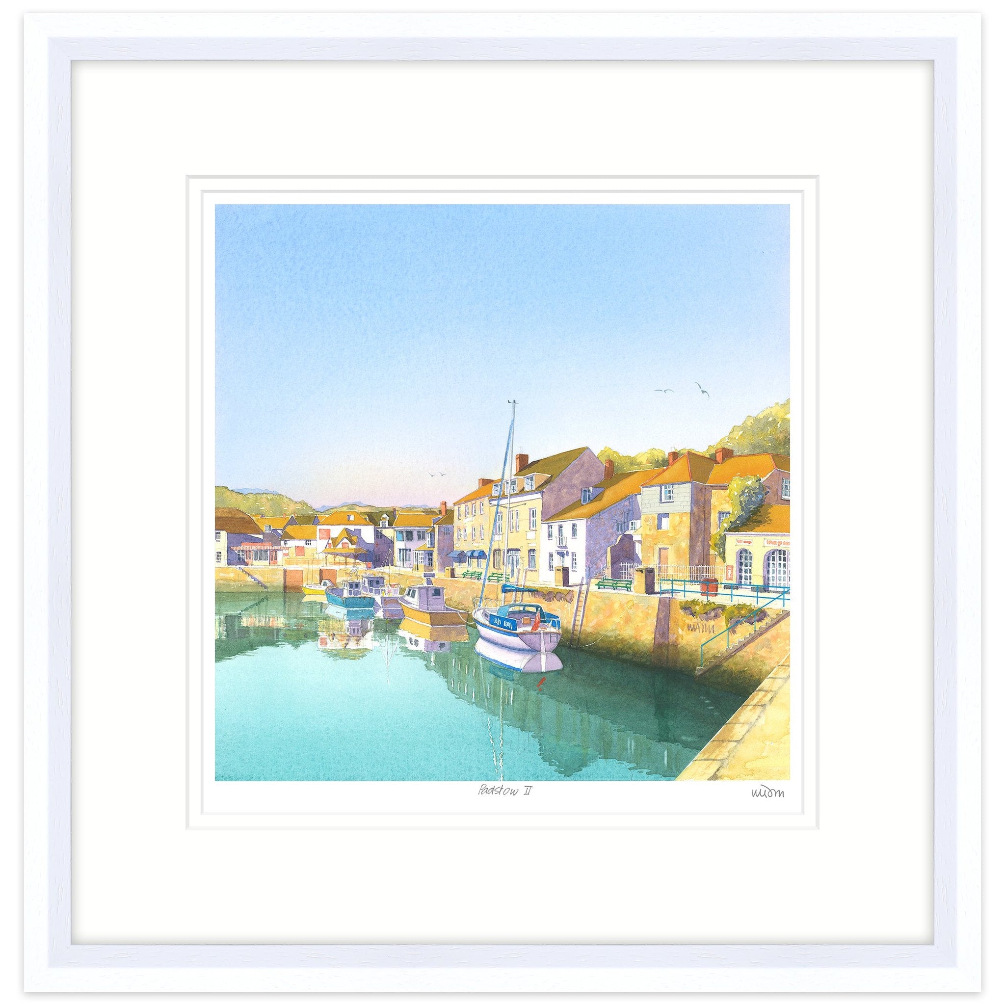 Framed Print-JW006F - Padstow II Framed-Whistlefish