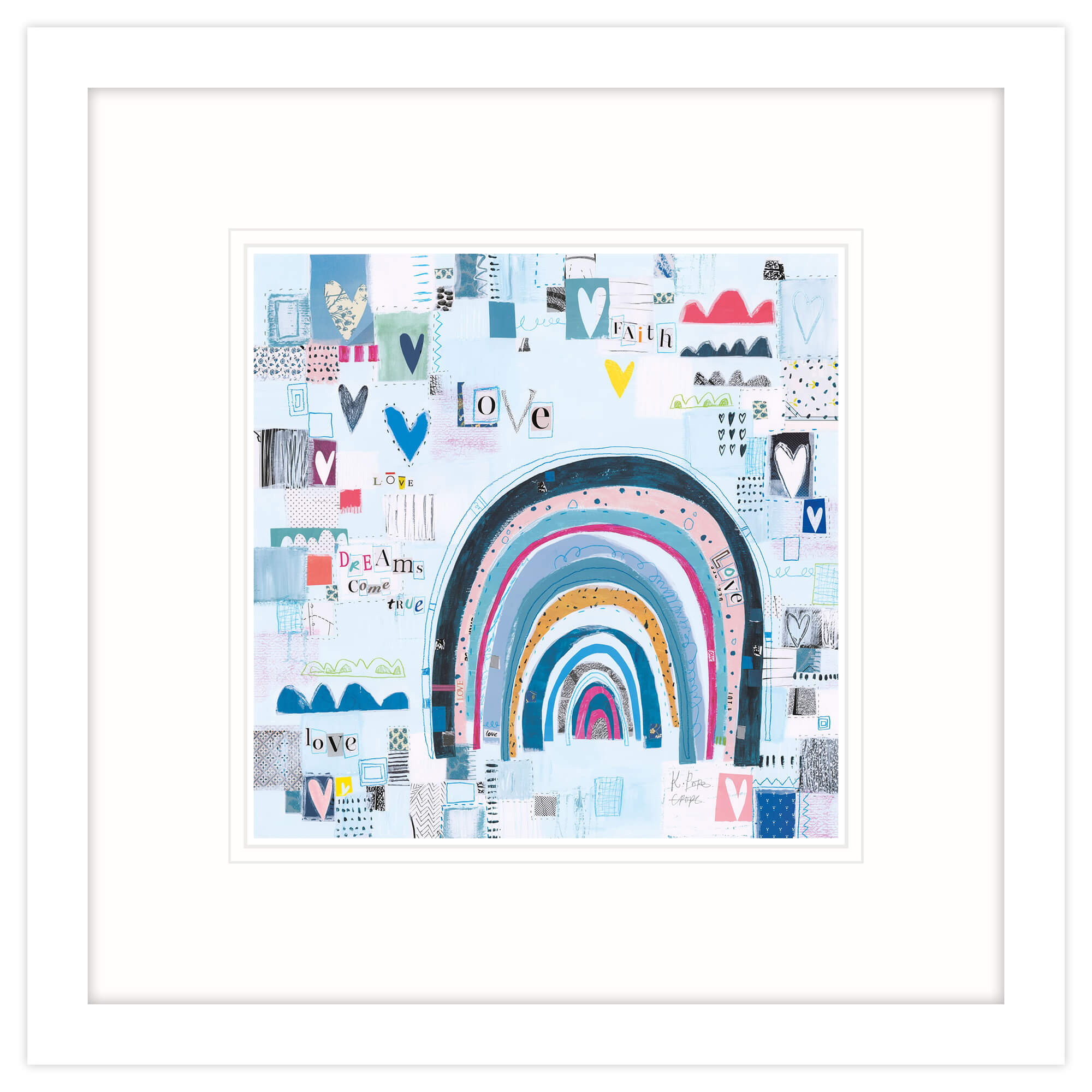 Framed Print-LP170F - Hope Small Framed Print-Whistlefish
