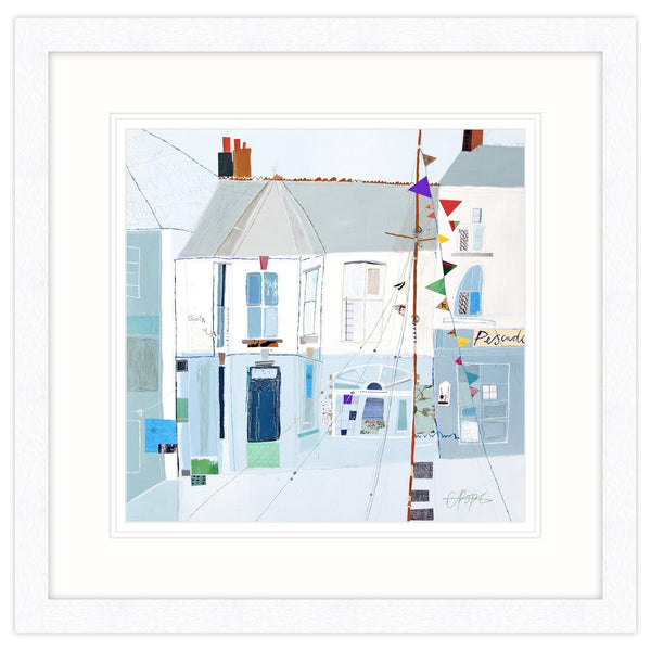 Framed Print-LP57F - South Quay Padstow Framed-Whistlefish