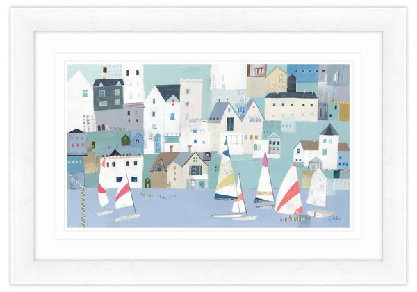 Framed Print-LP87F - Dartmouth Regatta-Whistlefish