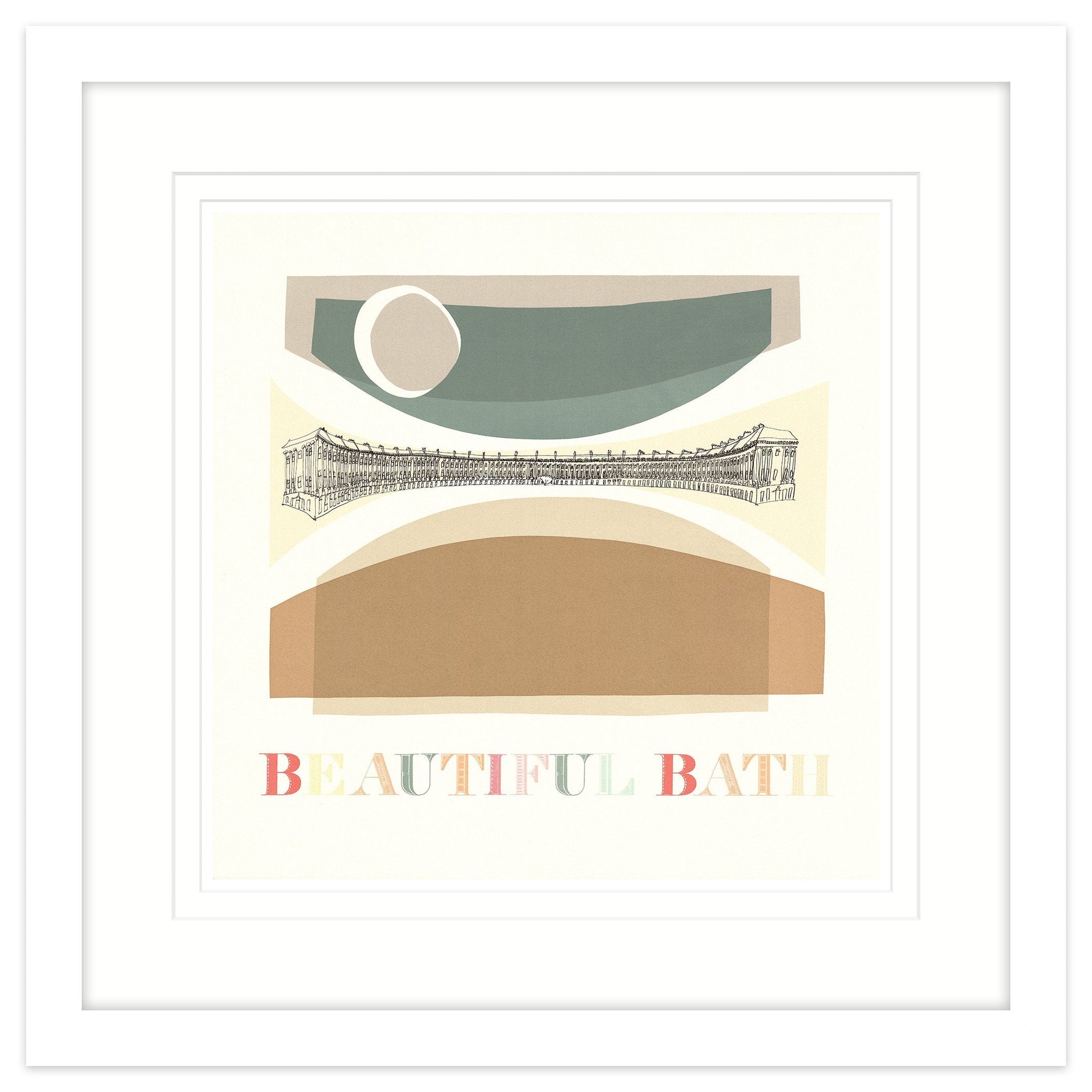 Framed Print-SB05F - Beautiful Bath-Whistlefish