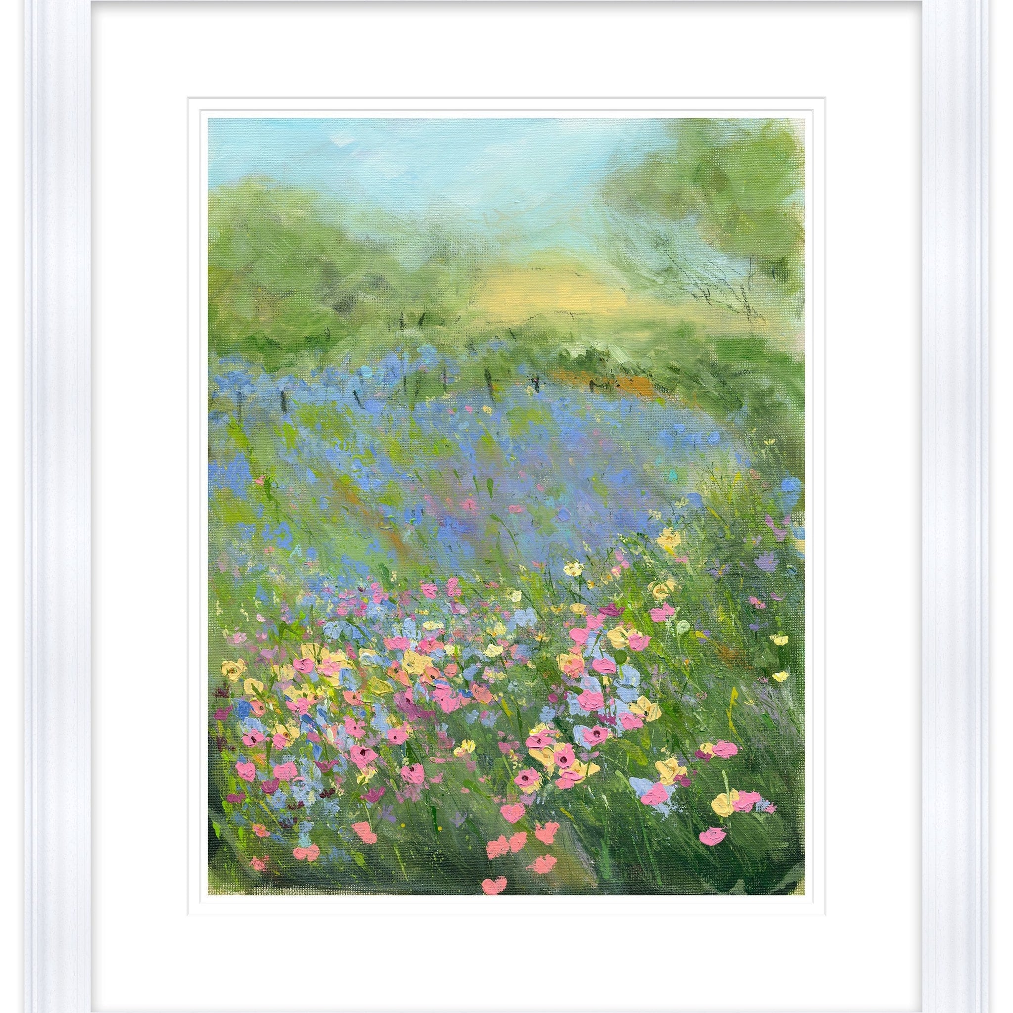 Framed Print-SF59F - Wild Meadow Framed-Whistlefish