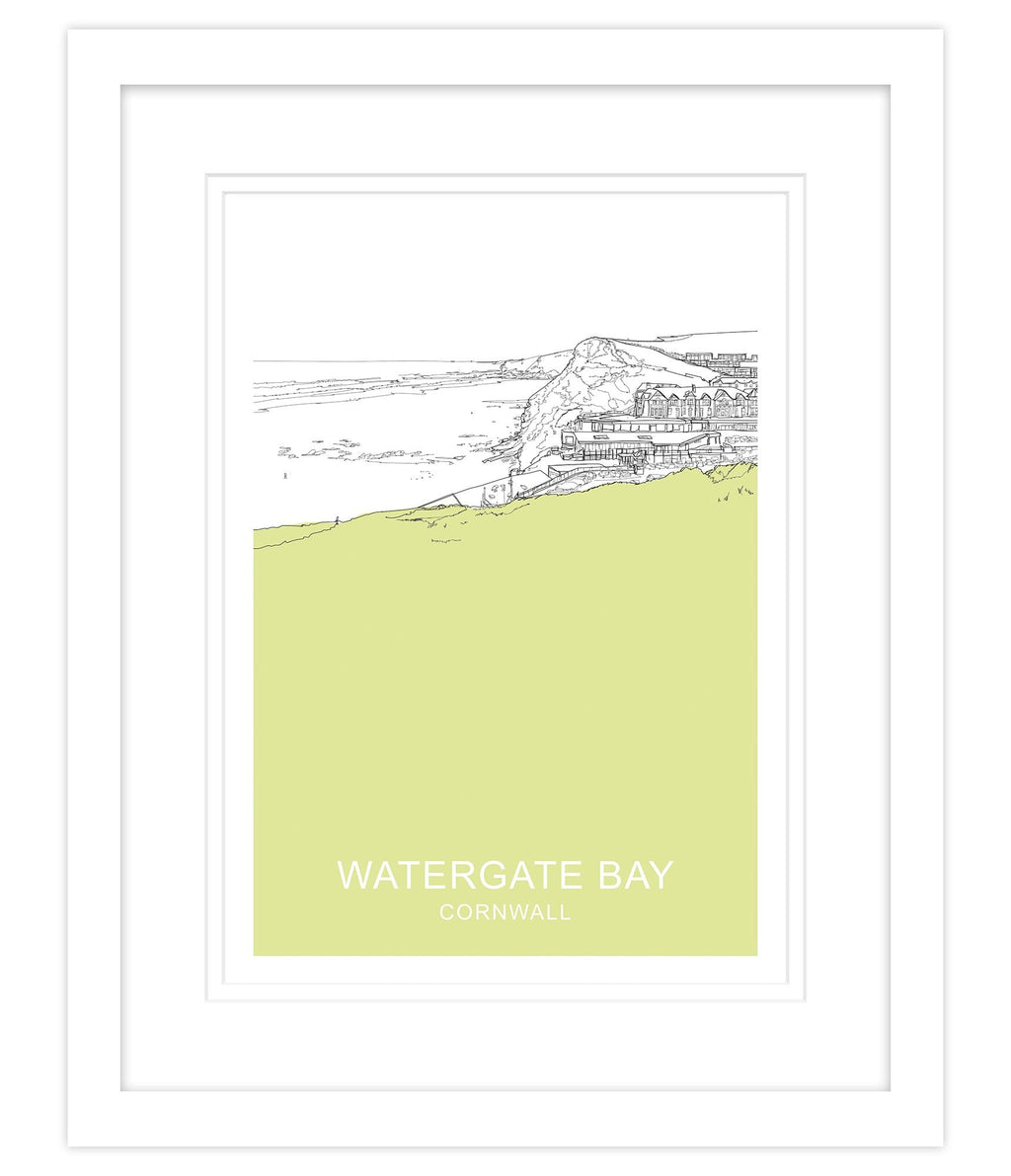 Framed Print-SH54F - Watergate Yellow Framed Print-Whistlefish