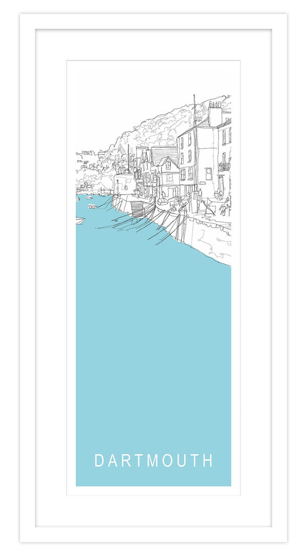 Framed Print-SH64F - Dartmouth Long Framed Print-Whistlefish