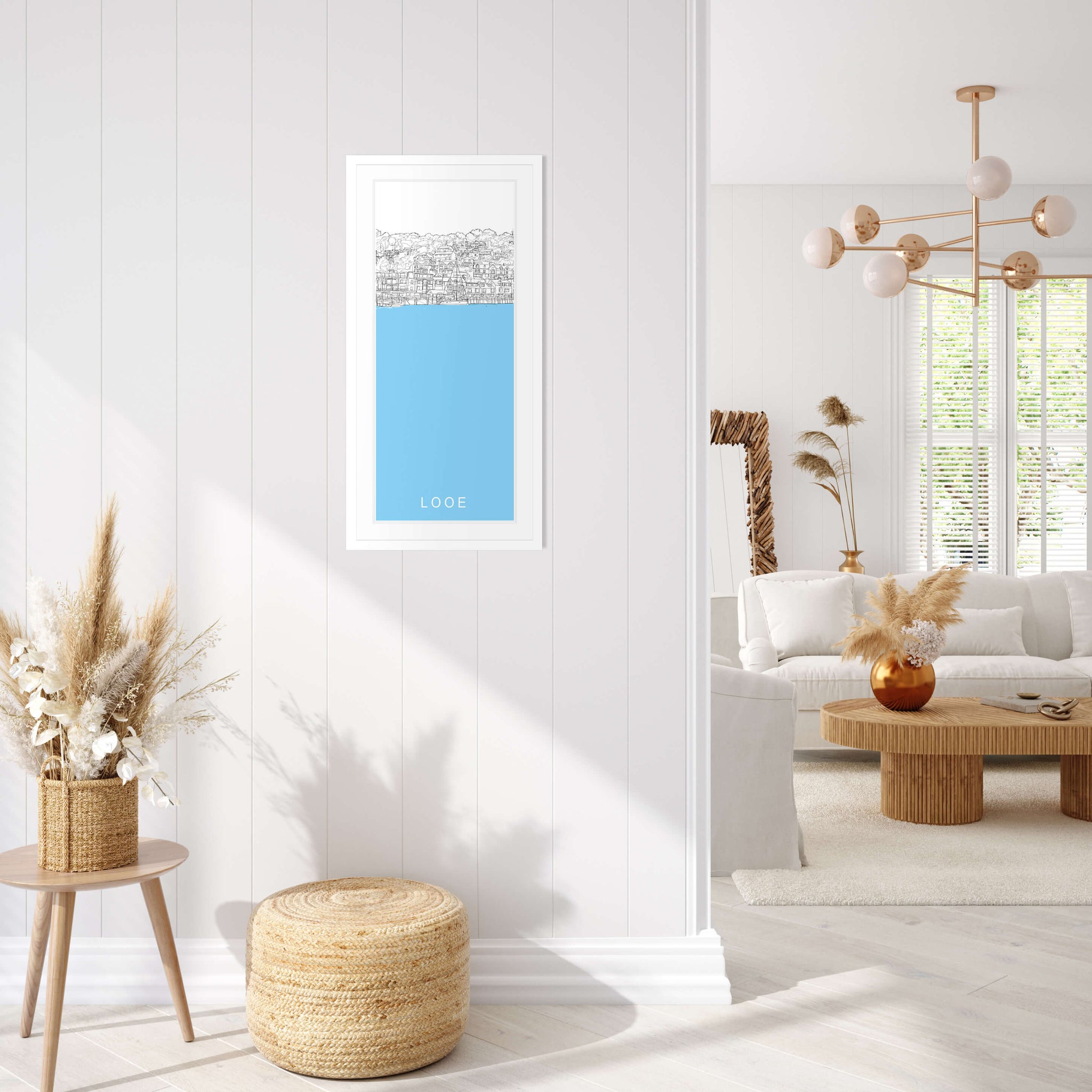 Framed Print-SH65F - Looe Long-Whistlefish