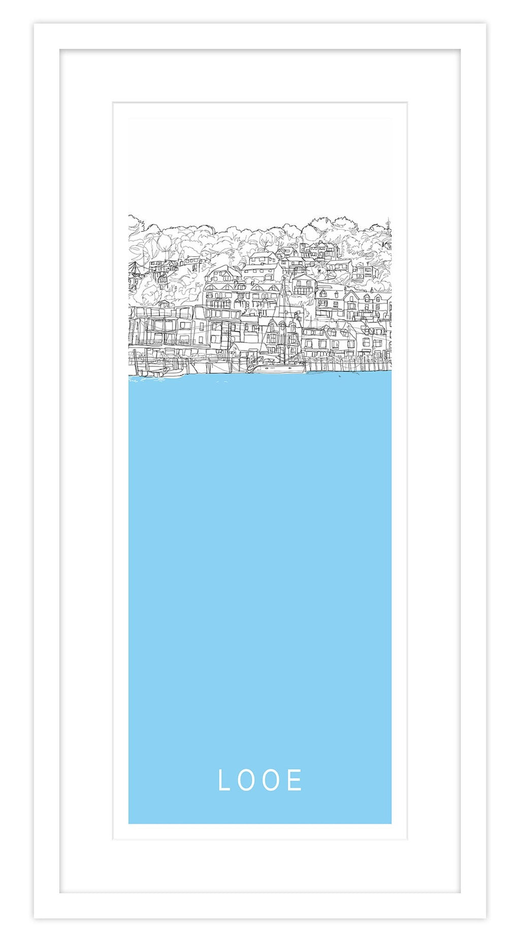 Framed Print-SH65F - Looe Long-Whistlefish