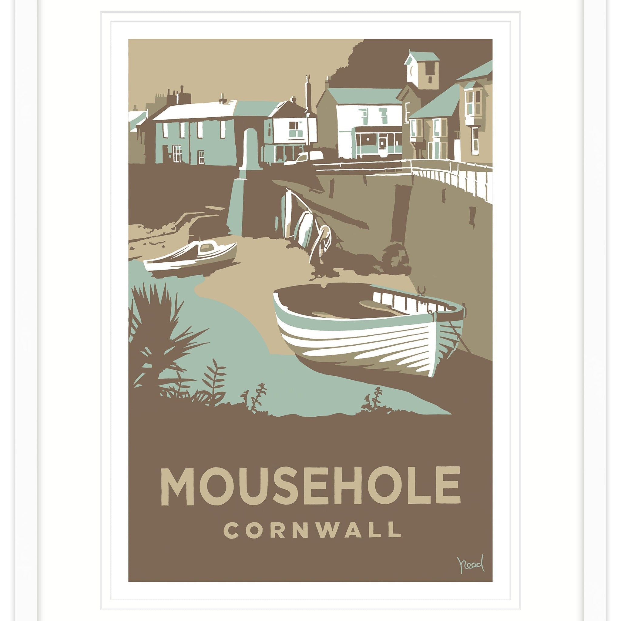 Framed Print-SR12F - Mousehole Framed Print-Whistlefish