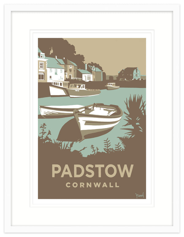 Framed Print-SR13F - Padstow-Whistlefish