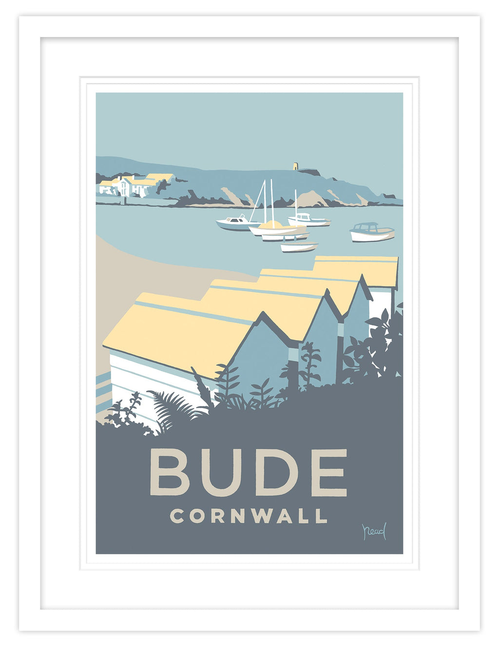 Framed Print-SR45F - Bude Framed Print-Whistlefish