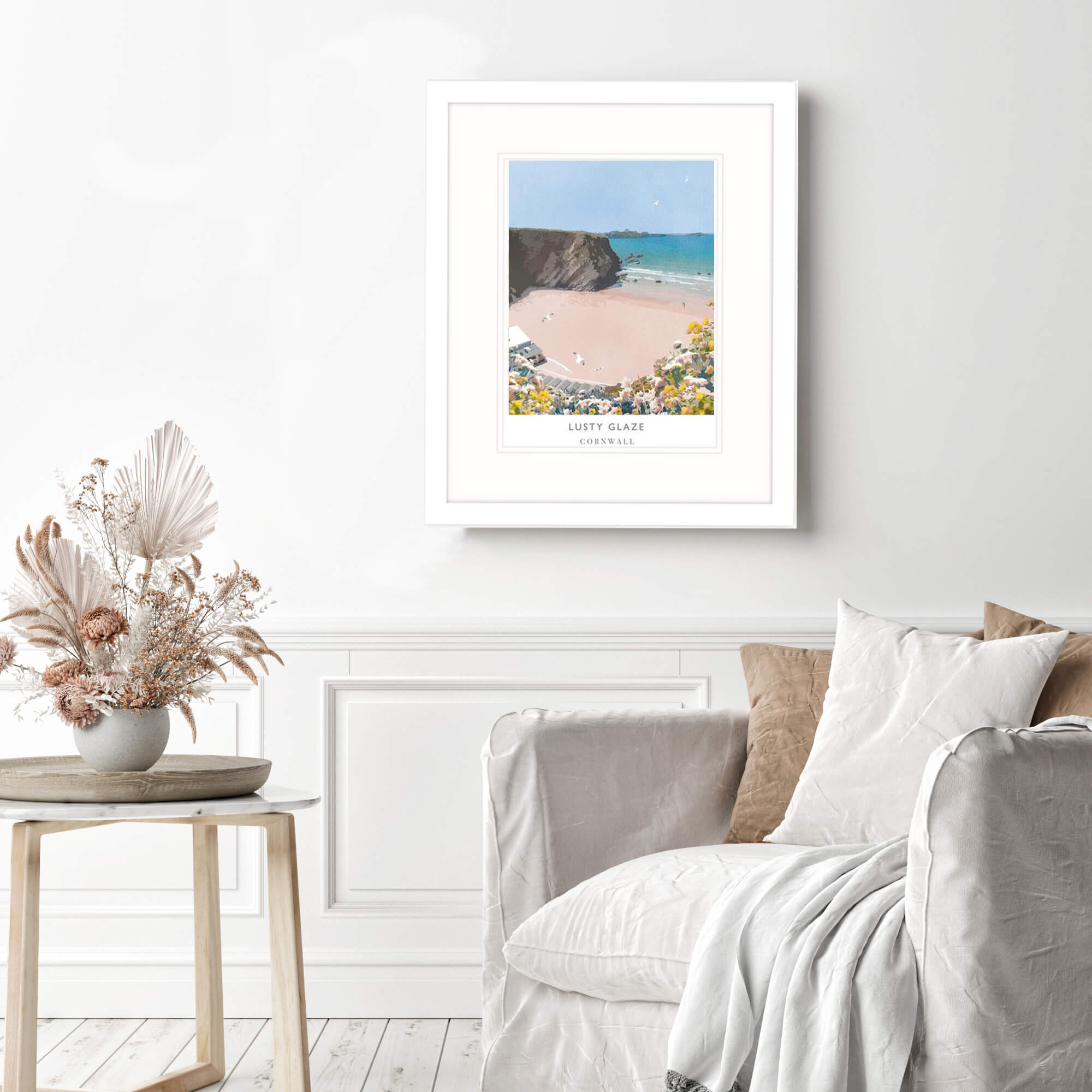 Framed Print-WF103F - Lusty Glaze Large Framed Print-Whistlefish