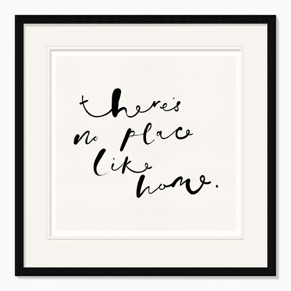 Framed Print-WF1102F - Theres No Place Like Home Framed Print-Whistlefish