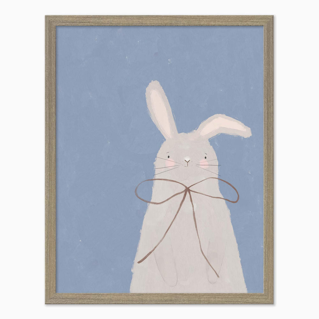 Framed Print-WF1109F - Bunny Medium Framed Print-Whistlefish
