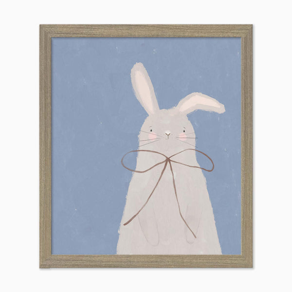 Framed Print-WF1119F - Bunny Small Framed Print-Whistlefish
