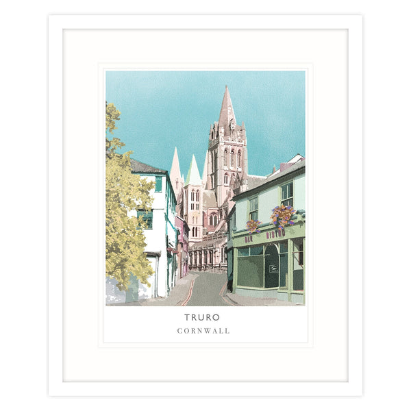 Framed Print-WF112F - Truro Framed Print-Whistlefish