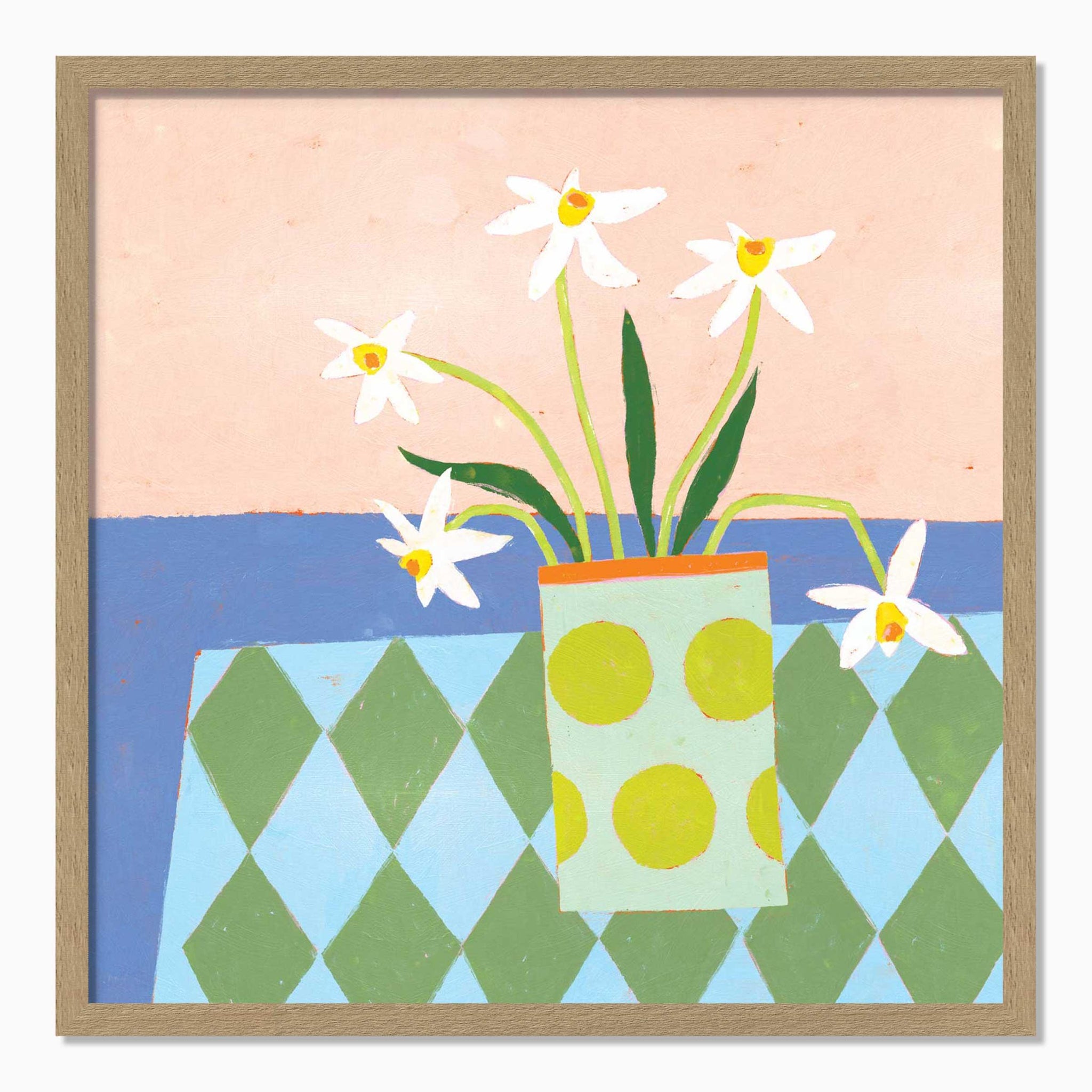 Framed Print-WF1153F - Harbourside Posy Framed Print-Whistlefish