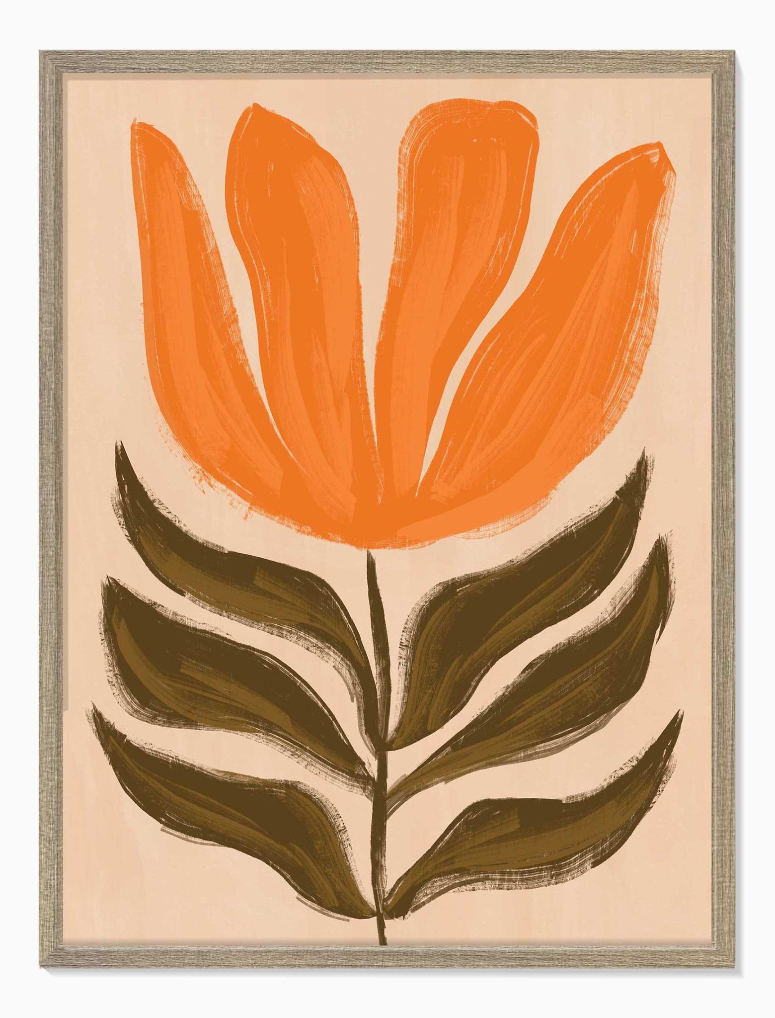 Framed Print-WF1165F - Golden Bloom Framed Print-Whistlefish