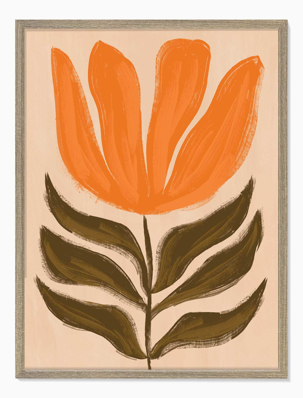 Framed Print-WF1165F - Golden Bloom Framed Print-Whistlefish