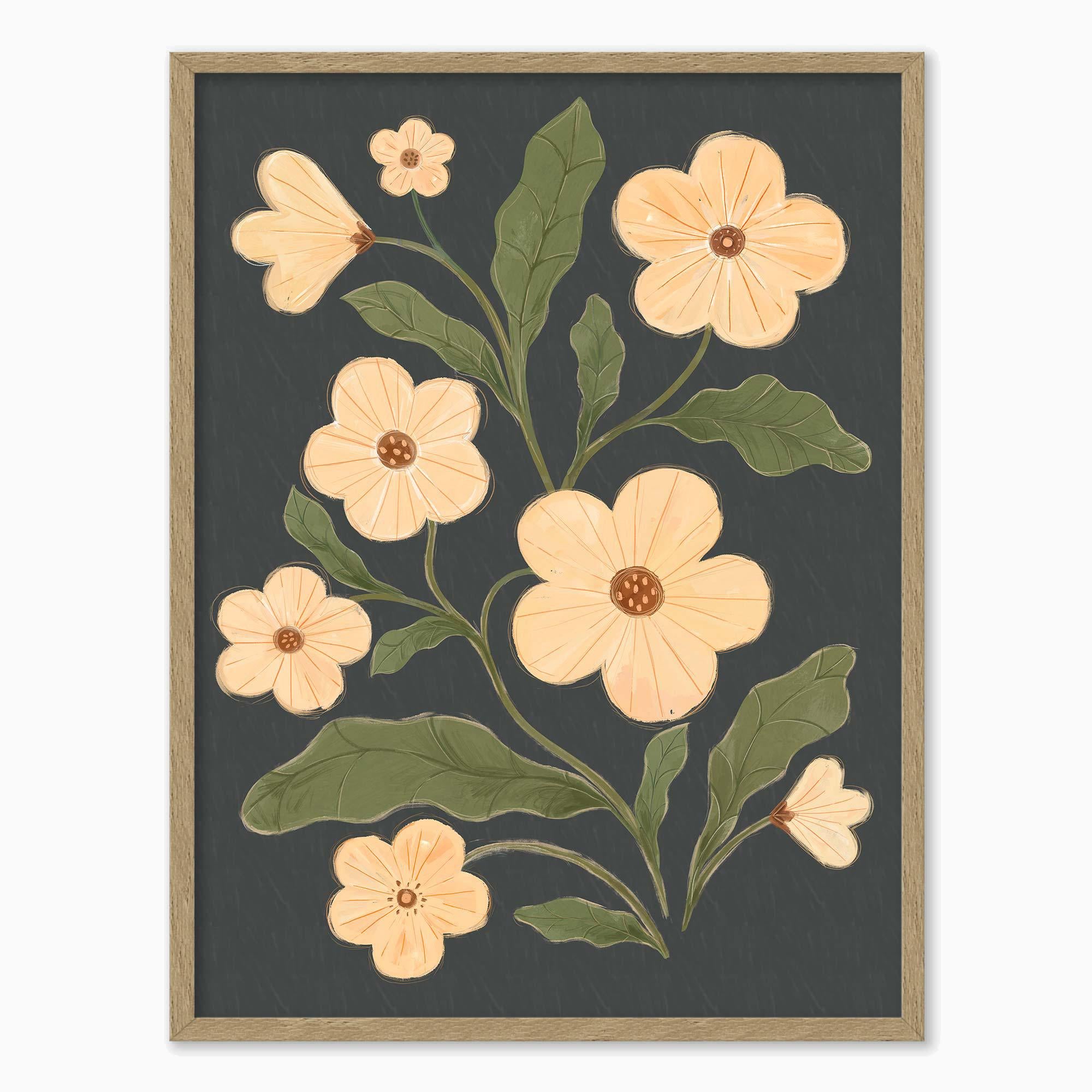 Framed Print-WF1169F - Soft Bloom Framed Print-Whistlefish