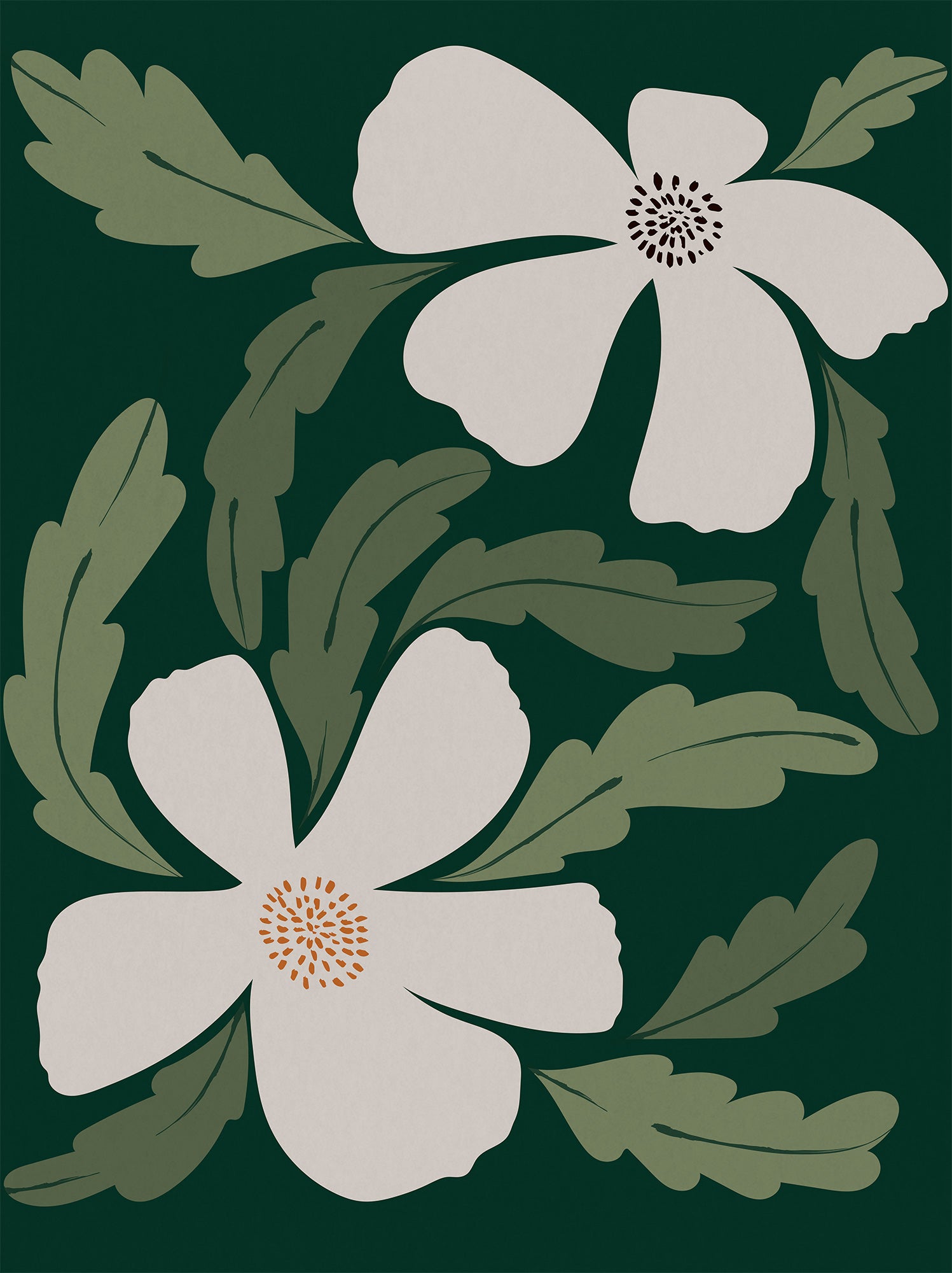 Framed Print-WF1171F - Evening Garden Framed Print-Whistlefish