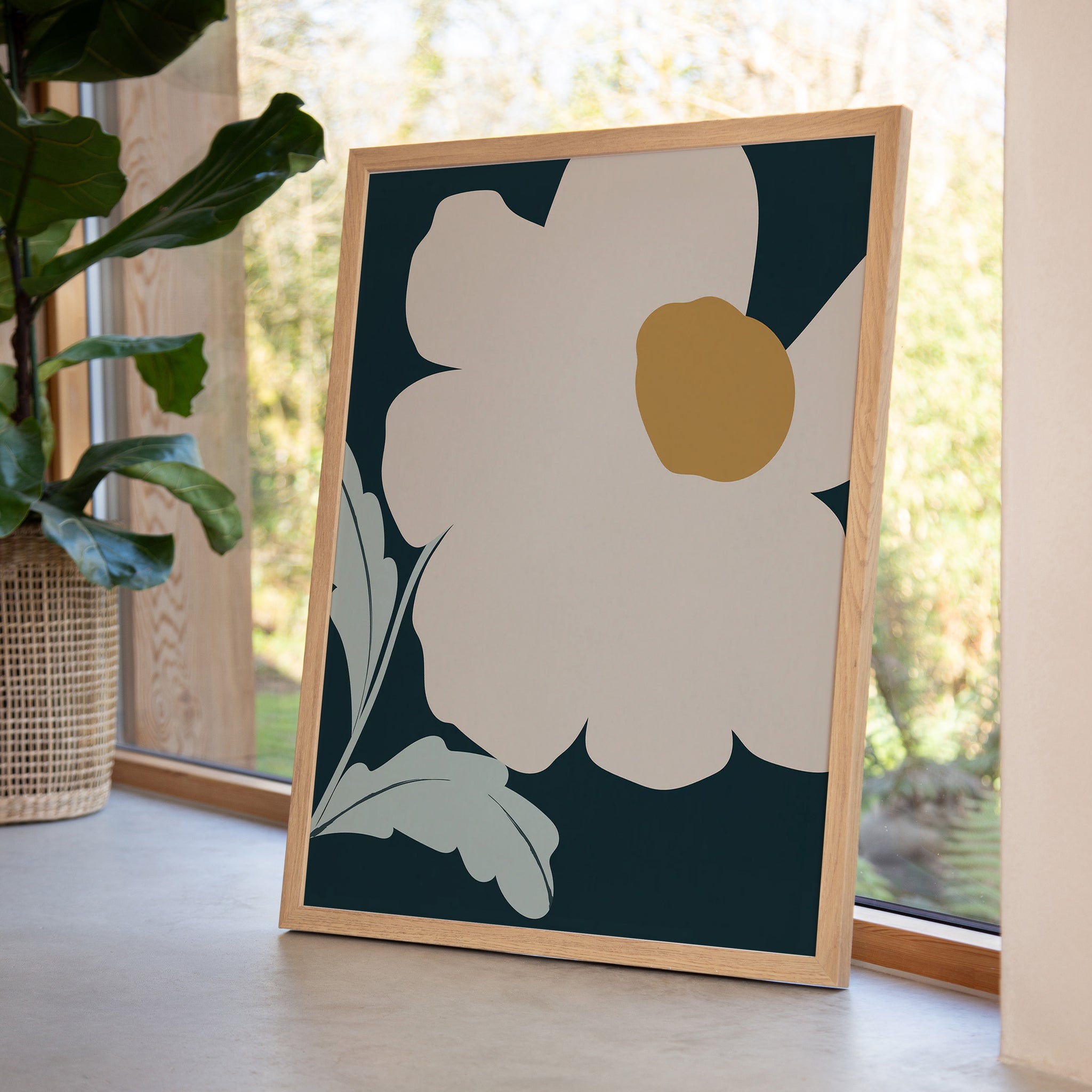 Framed Print-WF1172F - Twilight Petal Framed Print-Whistlefish