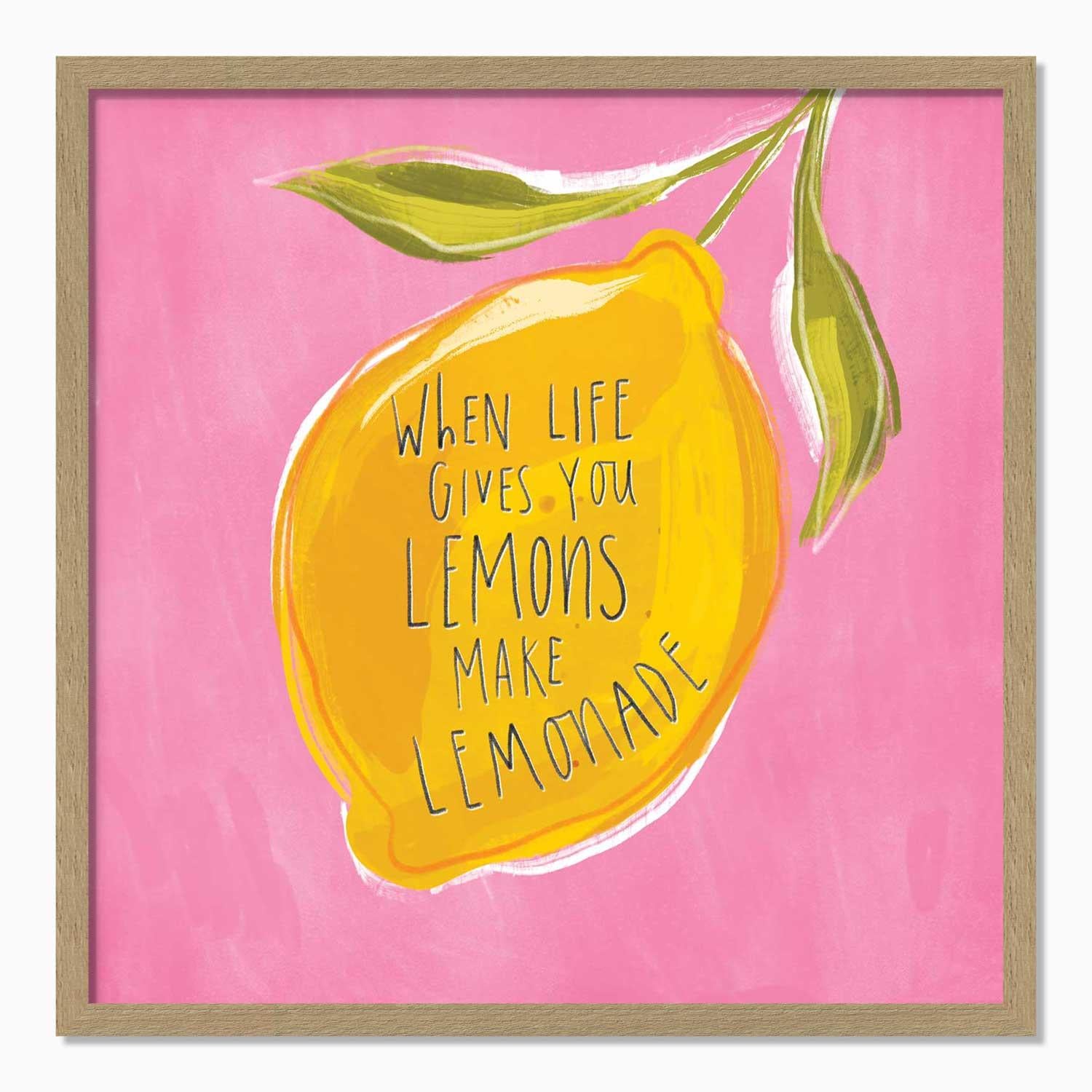 Framed Print-WF1194F - Lemon Light Framed Print-Whistlefish